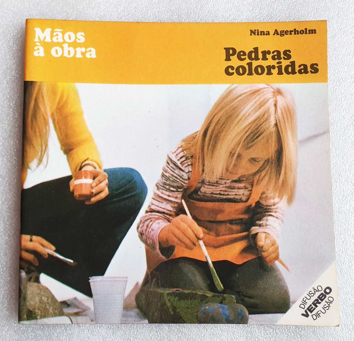 Antigo Livro Mãos à Obra ~ "Pedras Coloridas" ~ Difusão Verbo