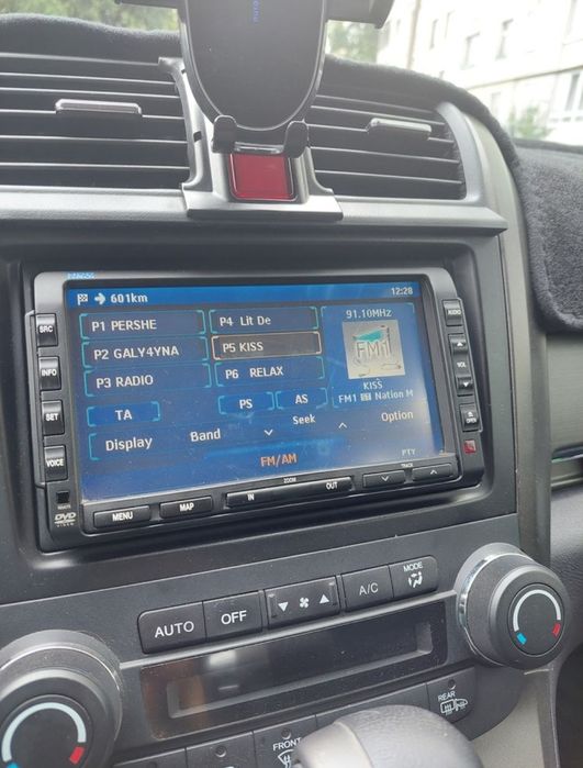 Штатная автомагнитола Honda  (Clarion)