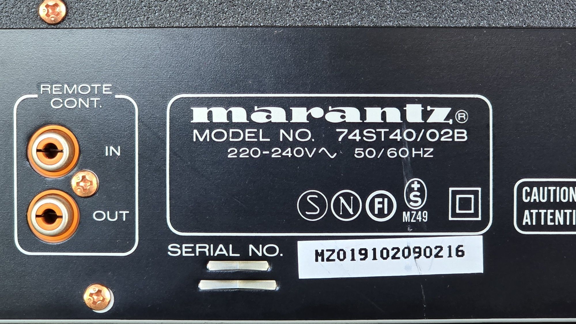 Marantz tuner radiowy 74ST40/02B