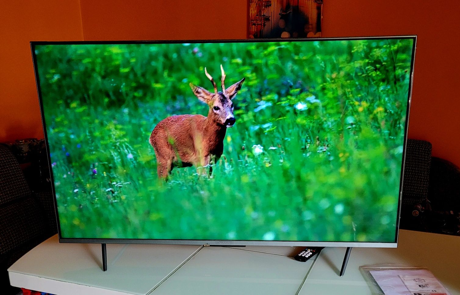 Телевізор Xiaomi Qled 50 діагональ,як новий