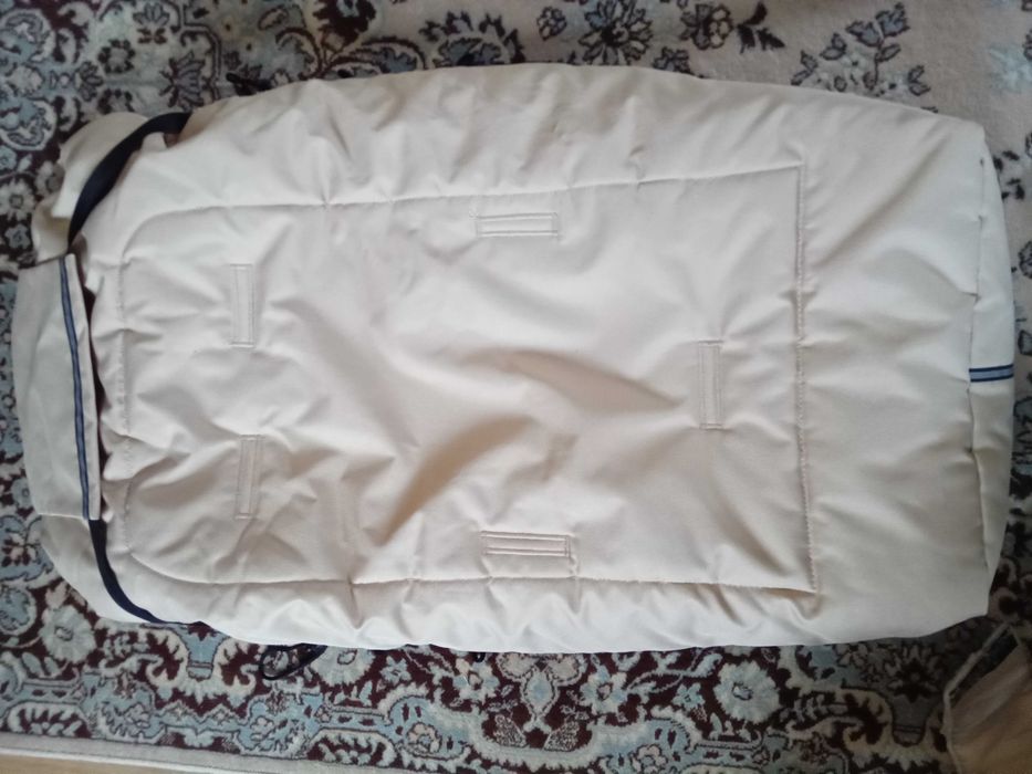 Теплий конверт на овчині у візок