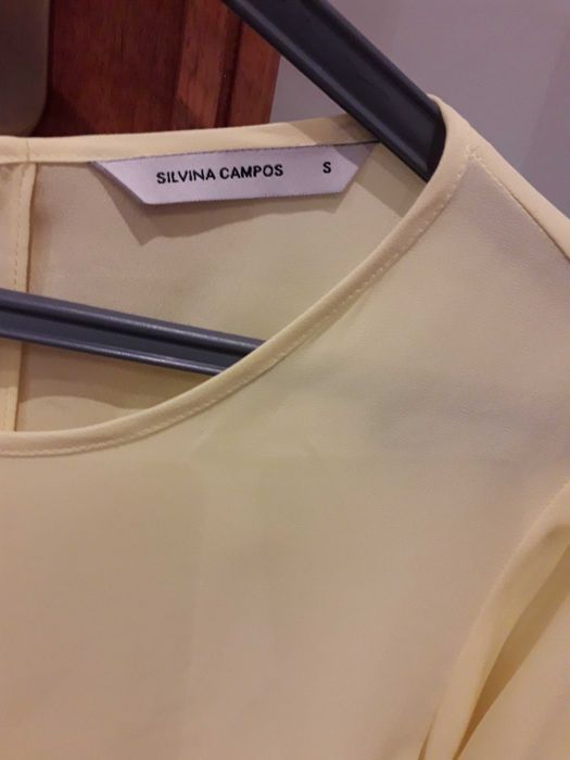 Tunica Silvina Campos (amarela) NOVA COM ETIQUETA
