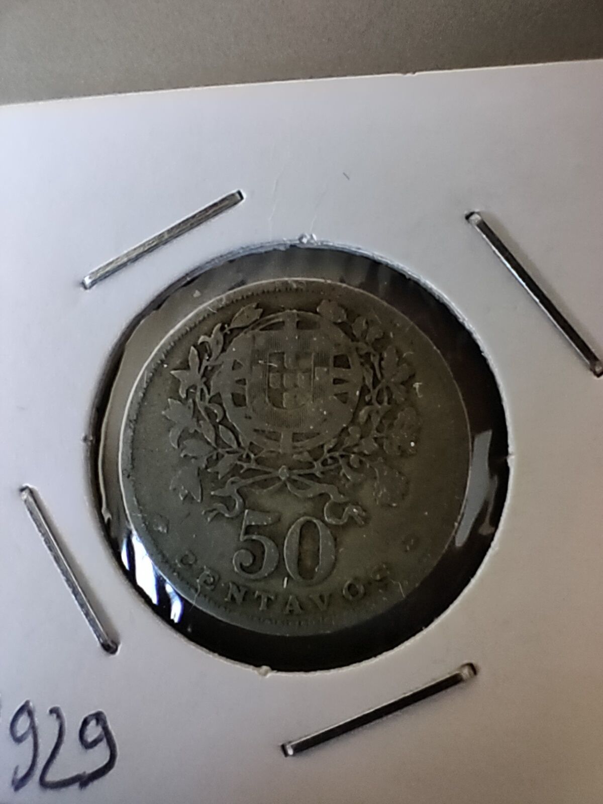 Moeda de 50 centavos 1929