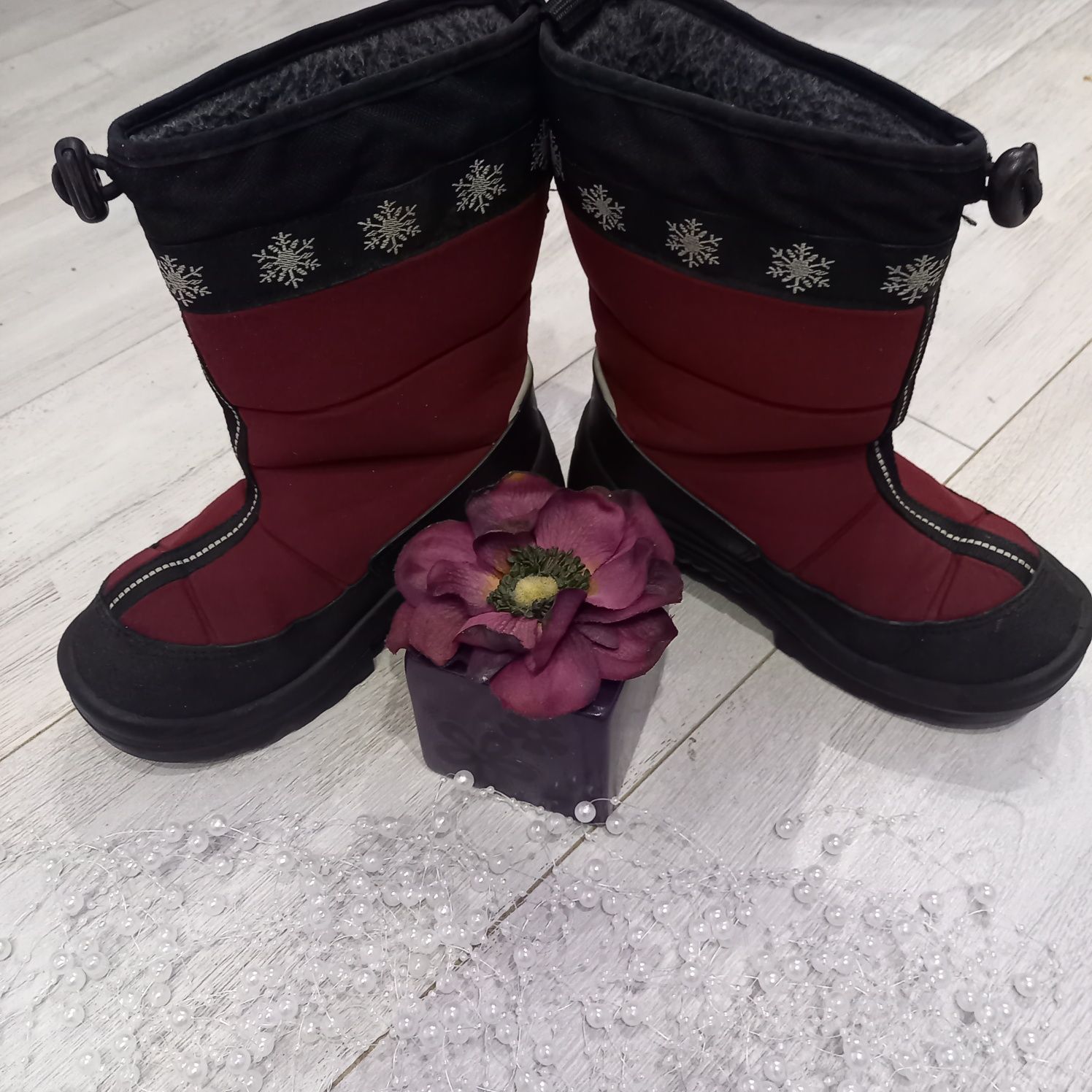 Зимові чобітки валянки Kuoma 32р дівч