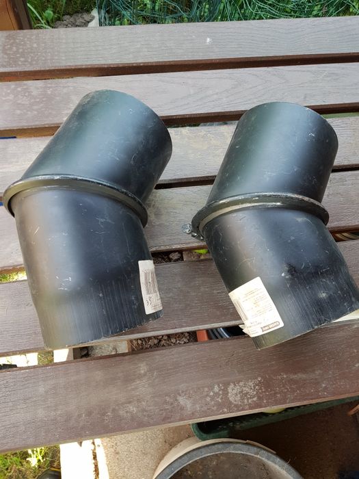 Kolano regulowane 120 mm 0-45 ST Kaiser Pipes