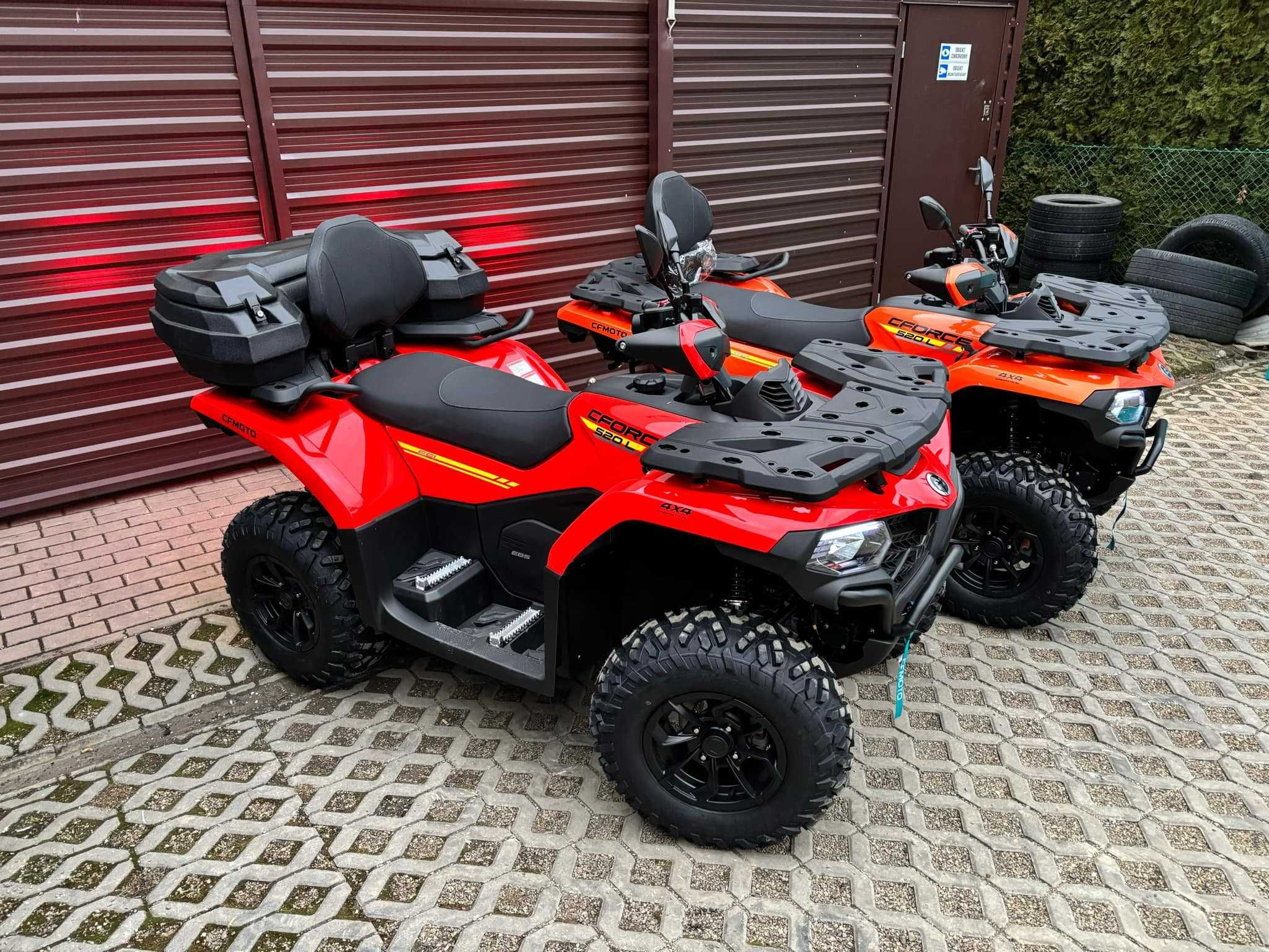 Cf Moto 520 L EPS 4x4 NowyModel 2025 FV23% Leasing Raty Serwis Dostawa