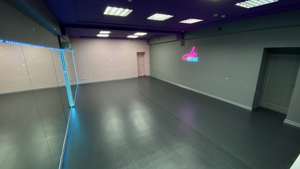 Оренда нового танцювального залу 50м² від 200 грн/год.