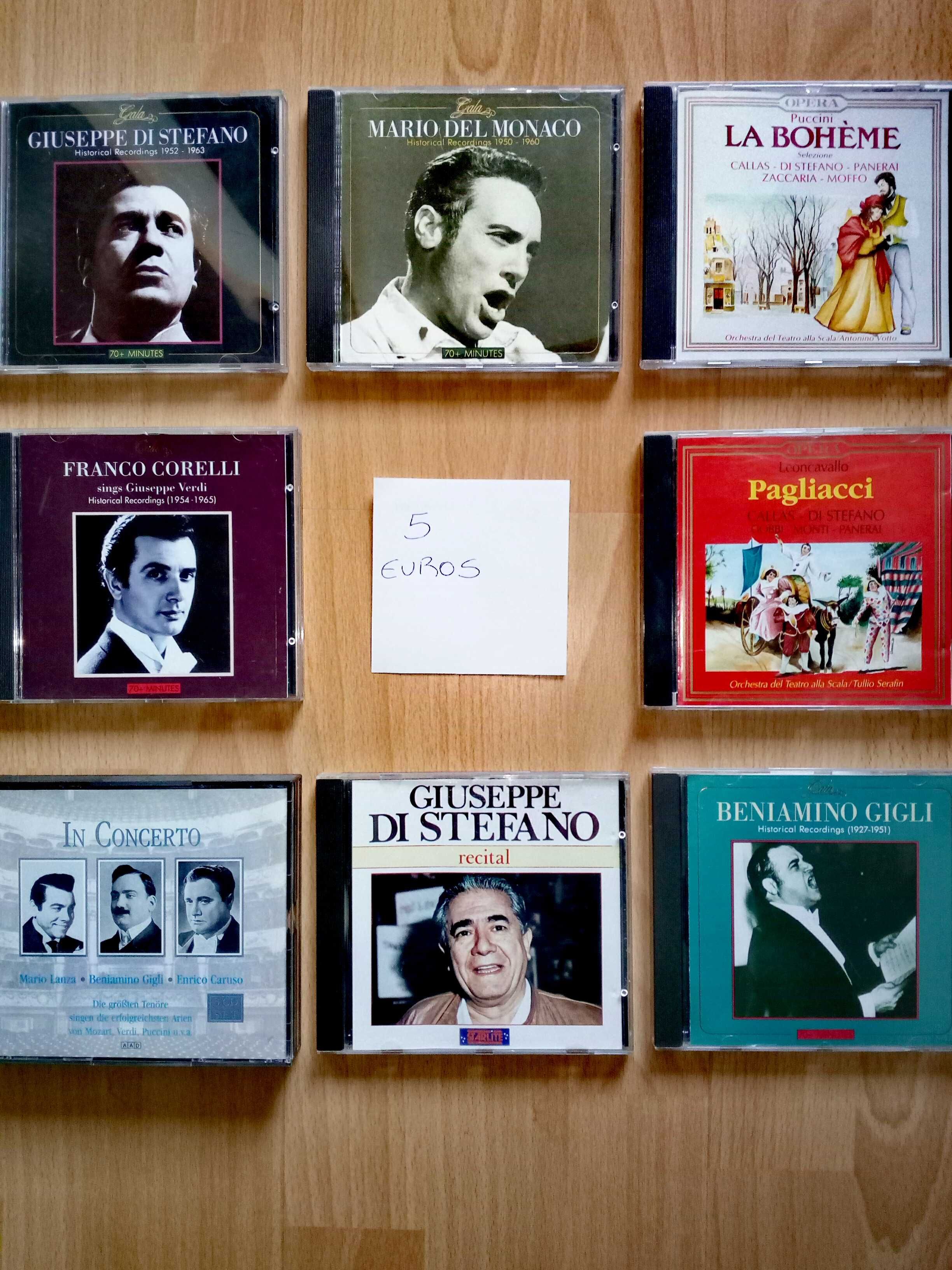 CDs de Música Clássica e Opera