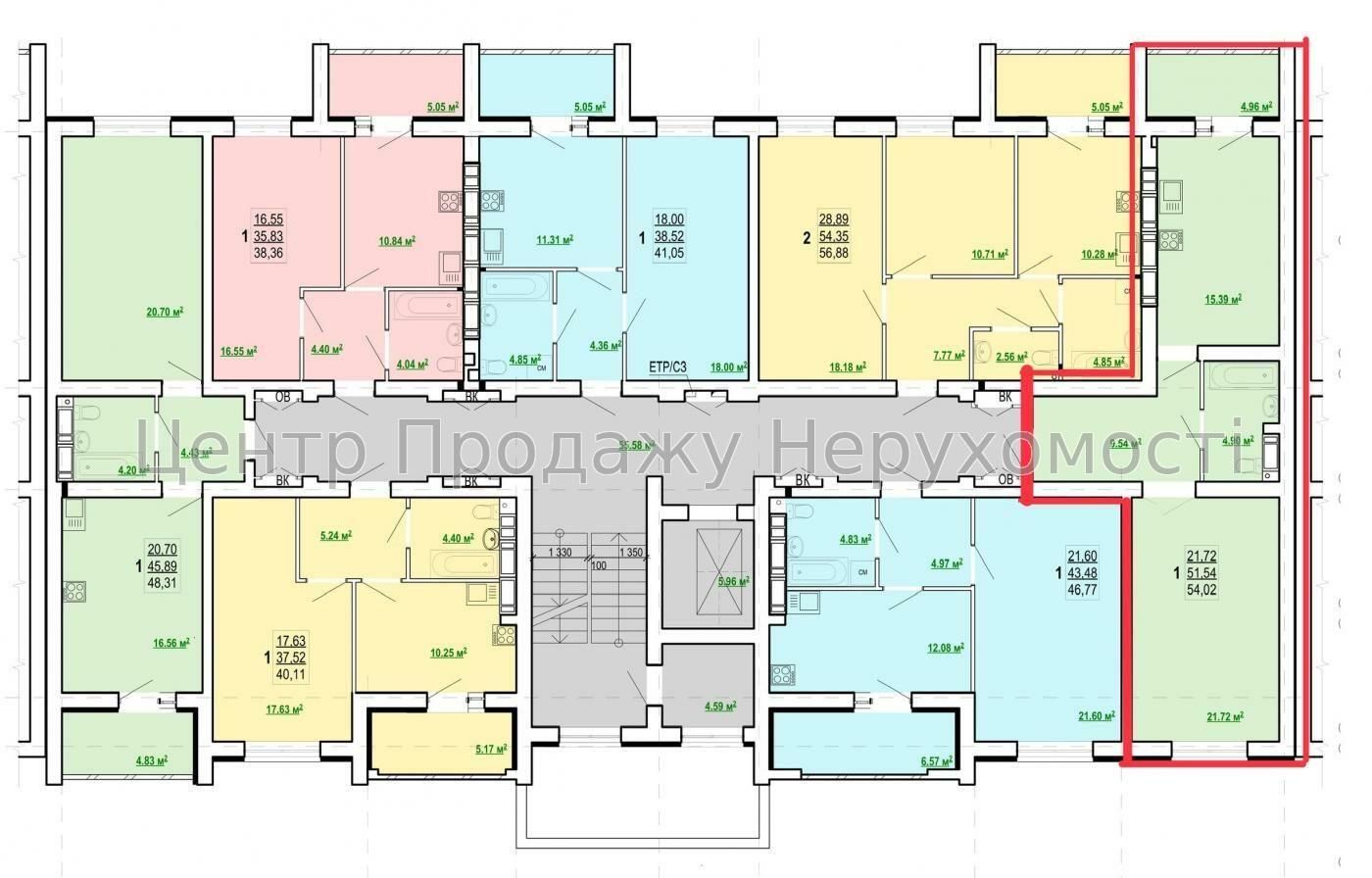 Продам 1кімнатна квартира ЖК Перемоги-2 Є-Оселя!