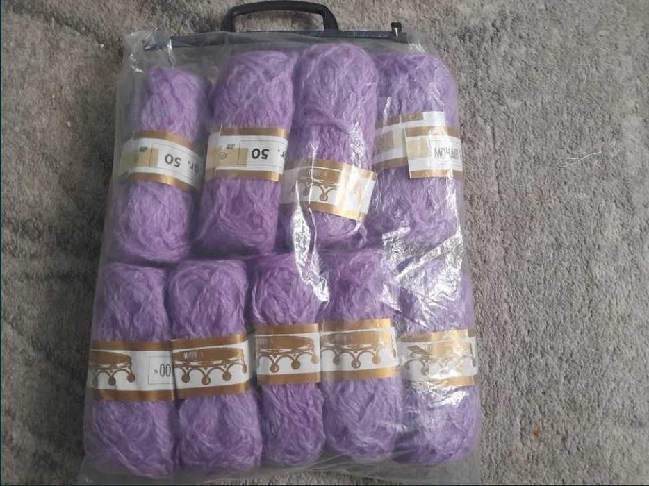 Włóczka moherowa 100 proc