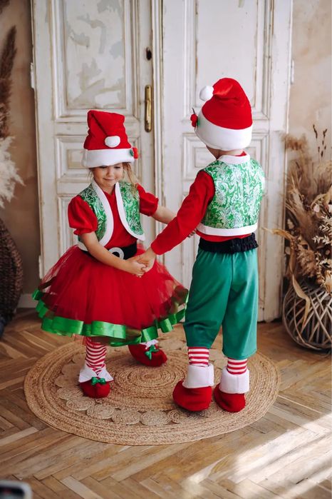 Костюм ельф новорічний ельфійка эльф