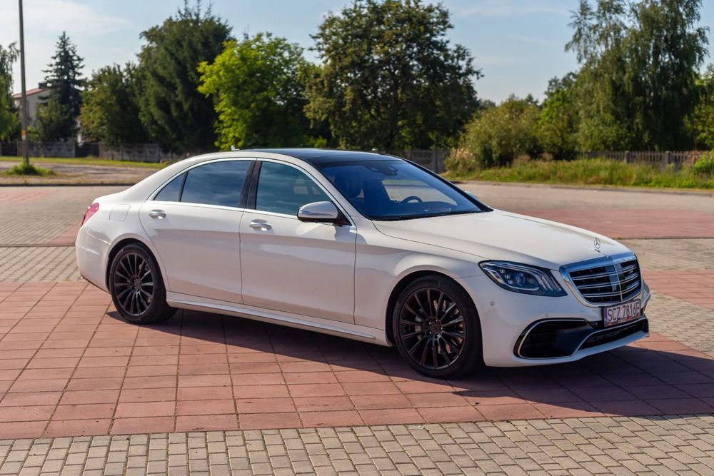 Mercedes-Benz Klasa S 100% bezwypadkowy, piękna konfiguracja