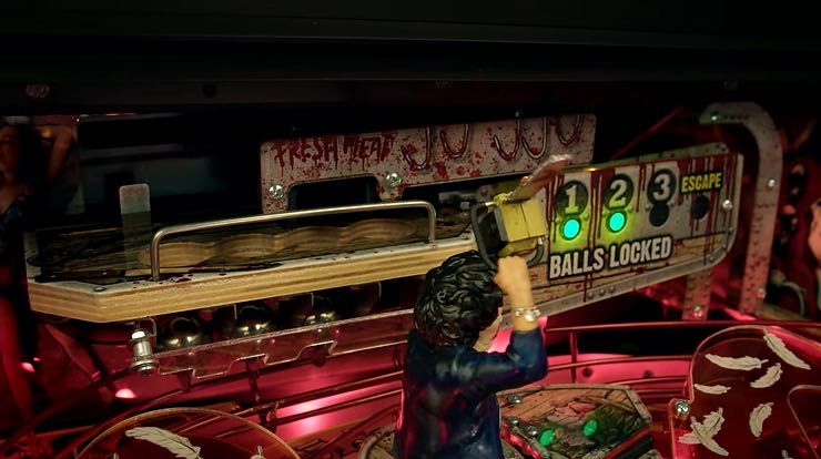 Flipper Pinball THE TEXAS CHAINSAW MASSACRE by Spooky Pinball - Nowy