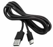 Kabel do ładowania telefonu USB-USB C CZARNY