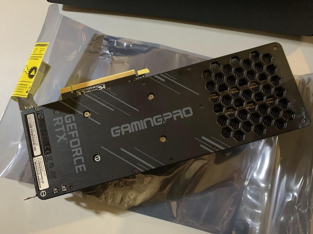 Відеокарта palit RTX 3070TІ 8gb gamingpro