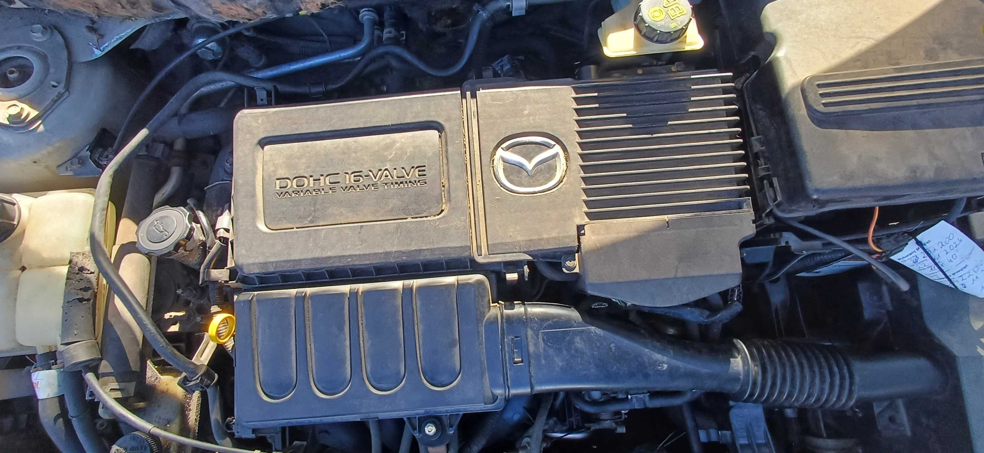 2003 Mazda 3 BK 1.6 105KM Z601 kolor 24E Silnik skrzynia części