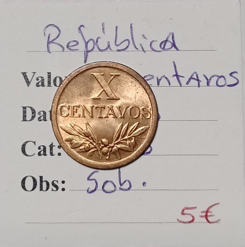 X centavos 1955 soberba
