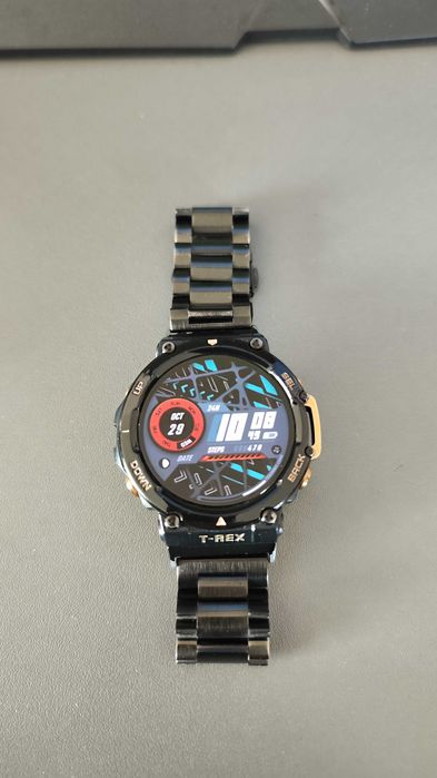 Smartwatch Amazfit T-Rex 2 Astro Black & Gold Super używany sprawny