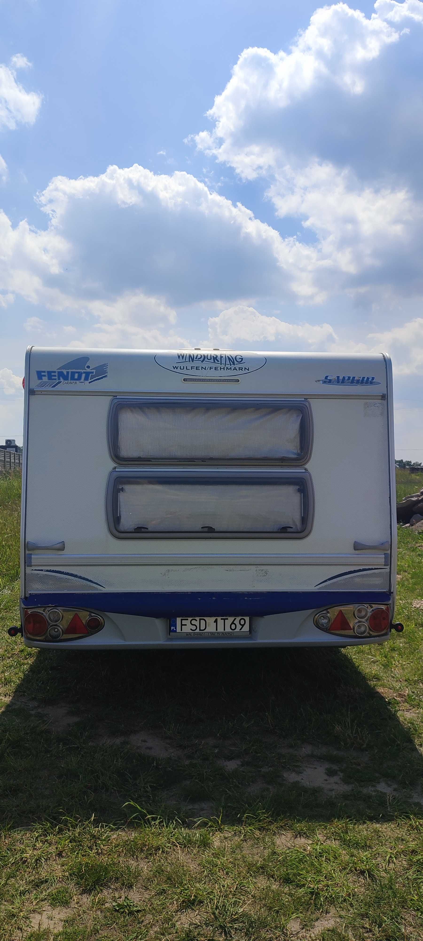 Sprzedam kamping Fendt Saphir 560. 2005 rok. Łóżko piętrowe.
