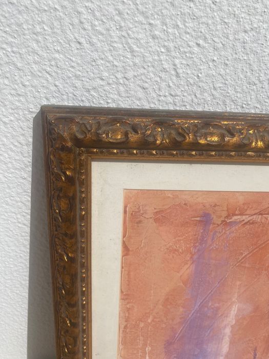 Moldura c/ art print chekirov 85x85cm