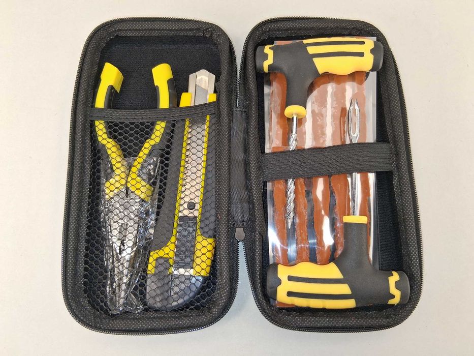 O046 Profesjonalny Zestaw Naprawczy Opon Bezdętkowych Walizka Samochód