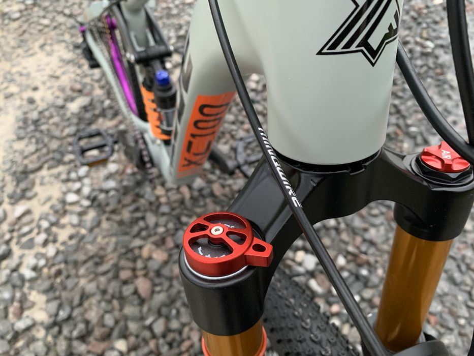 Велосипед AILUDE • двохпідвіс • Повітряні аморти • Deore