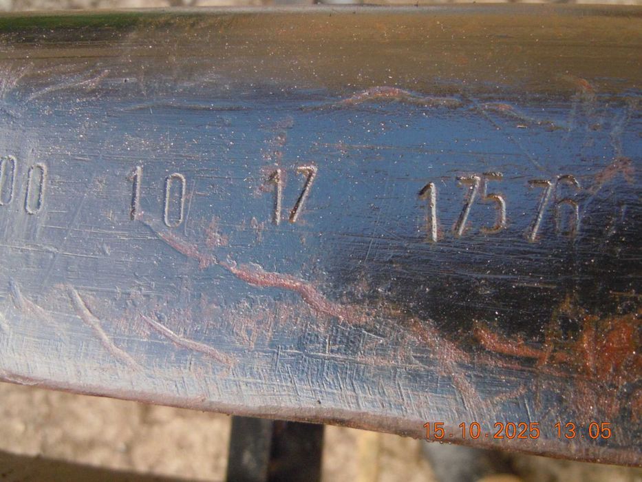 Przedłużki wideł wózek widłowy 2,2m przekrój wew. 163 x 65 mm oryginał