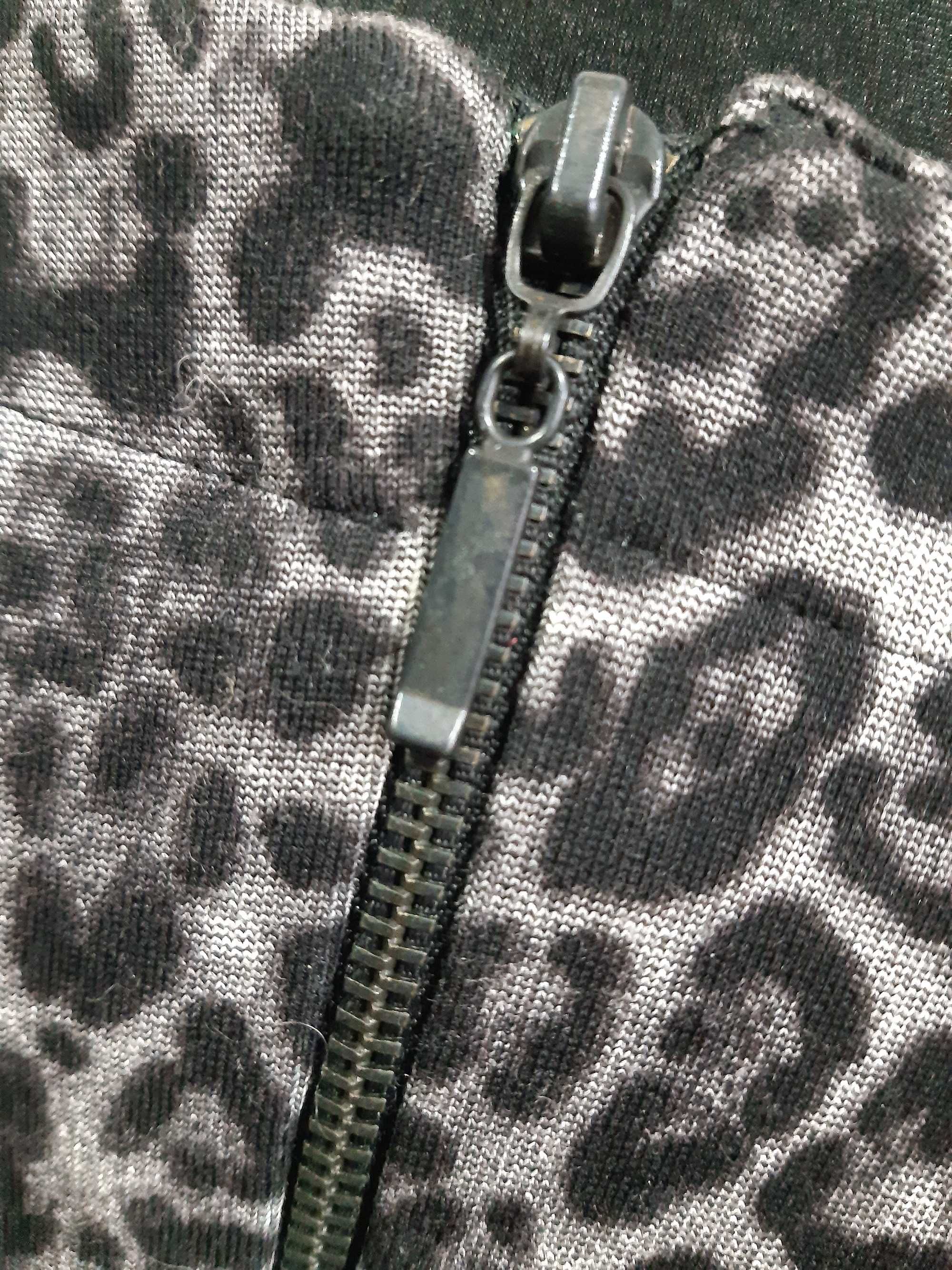 Elegancka sukienka w panterkę ZARA r. M