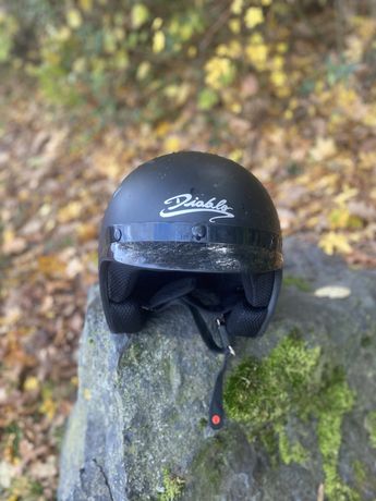 Diablo SB-07 Black Motorcycle Helmet Size Medium