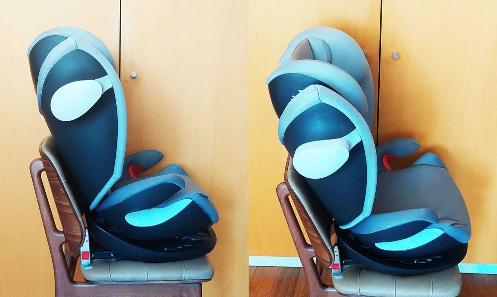 Cadeira auto 2 em 1 Cybex Pallas M-Fix Gold Line Grupo 1/2/3