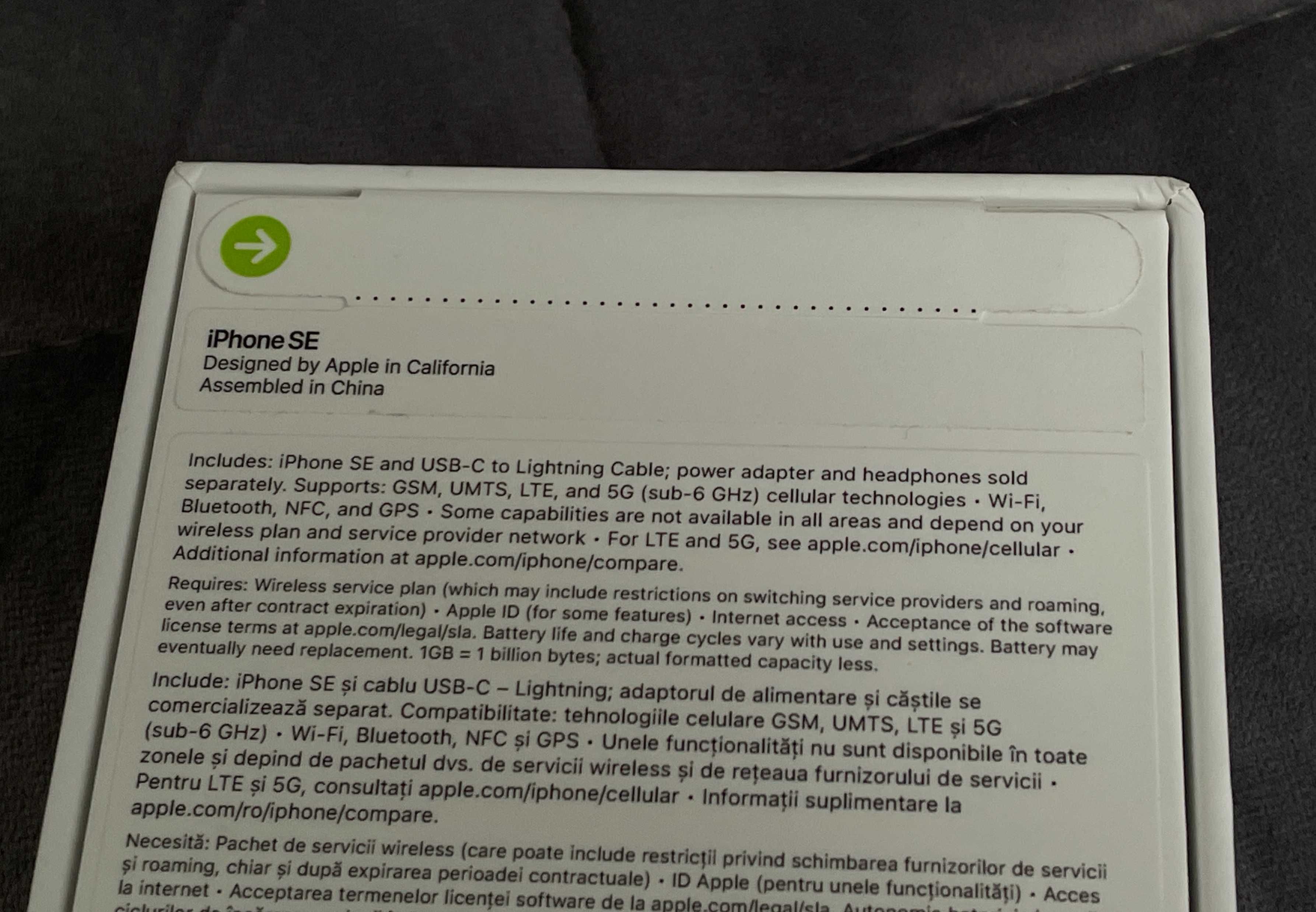 NOWY iPhone SE 3. generacji NIEODPAKOWANY.