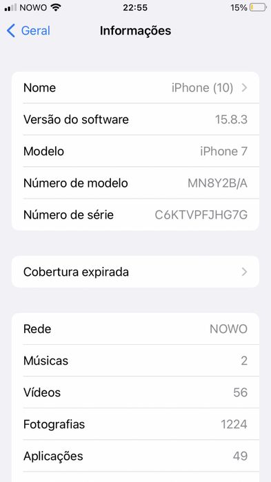 Iphone 7 , 32GB apple