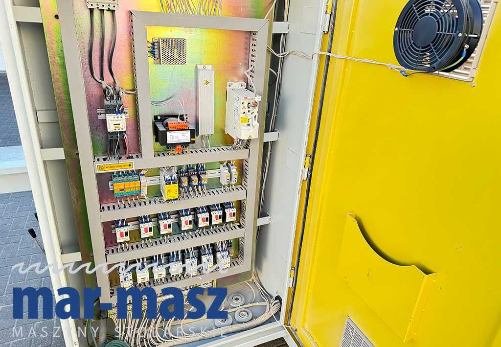 Strugarka czterostronna na 4 głowice do mokrego drewna REIGNMAC RMM423
