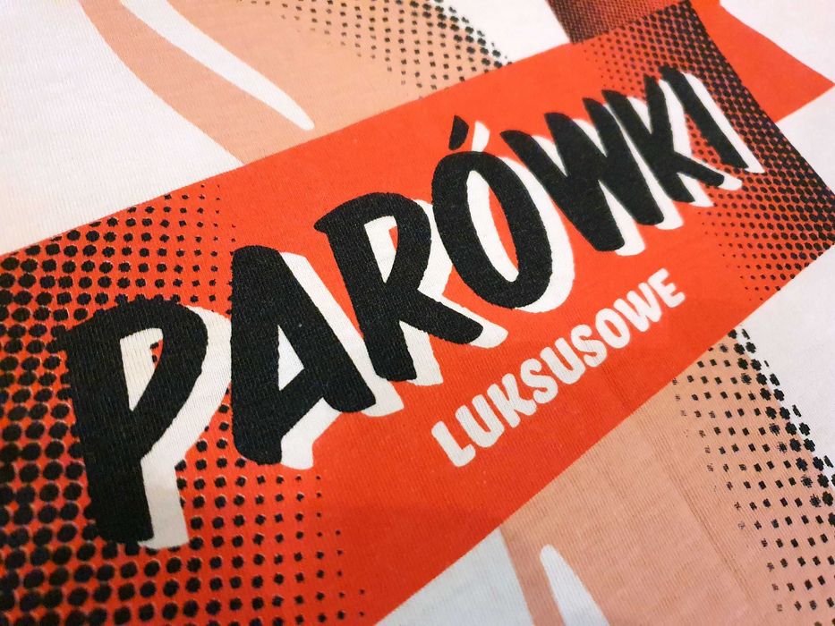 Pan Tu Nie Stał PTNS Parówki Luksusowe M koszulka PRL Bareja retro