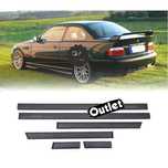R147547C3 KIT CONJUNTO FRISOS LATERAIS BMW E36 LOOK M3 COUPE CABRIO