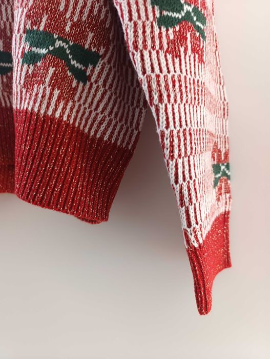 Camisola laços de Natal