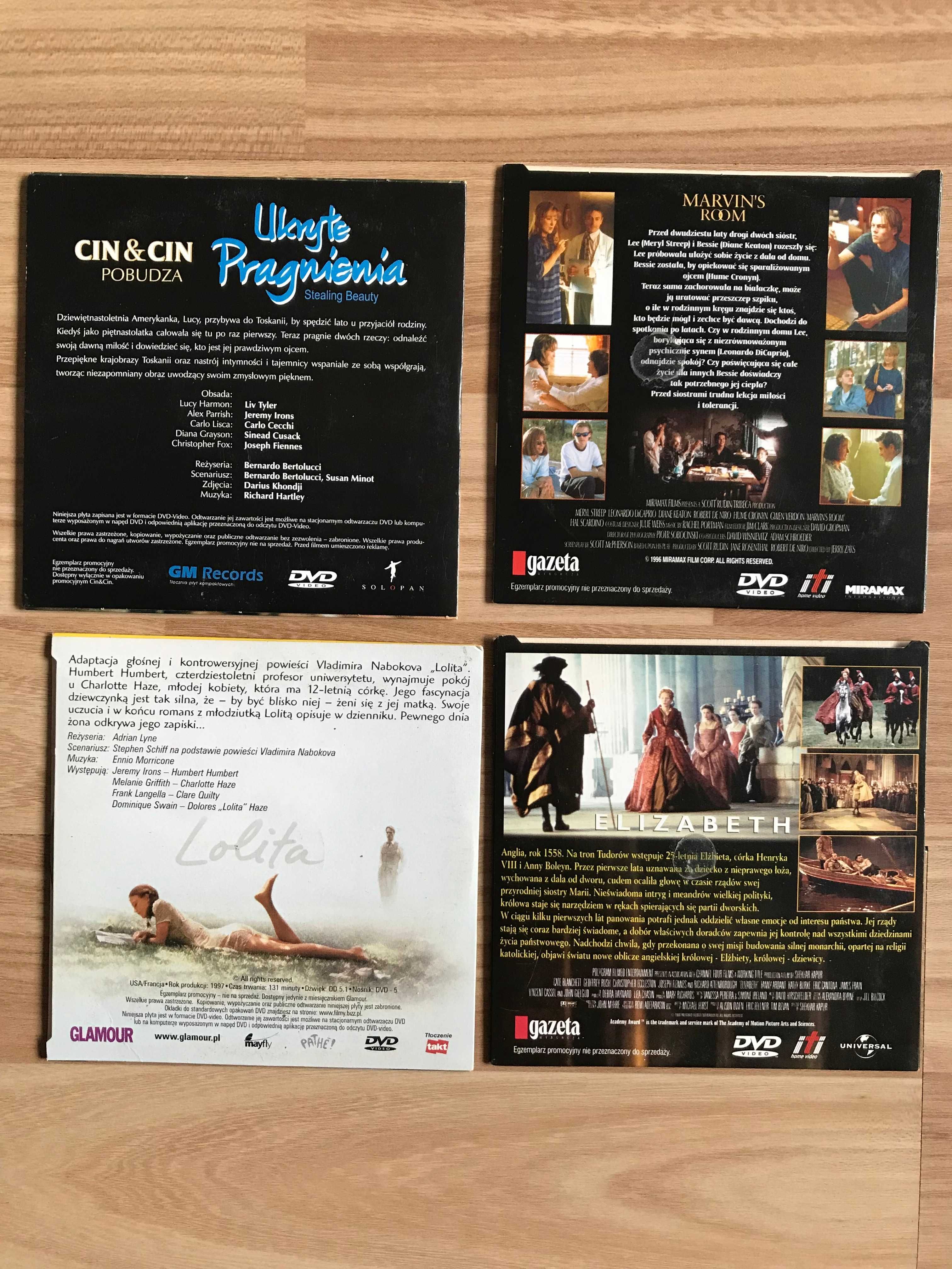 Filmy DVD Lolita Tańcząc w ciemnościach Ukryte Pragnienia i inne