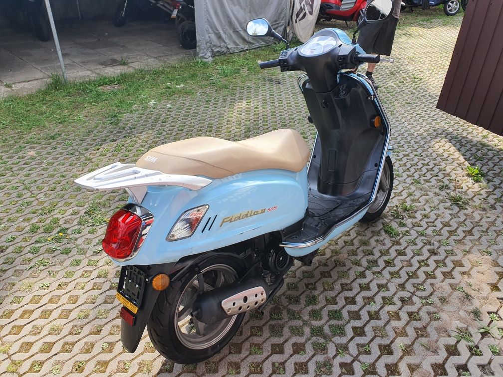 Skuter SYM FIDDLE II 50 4T w bardzo dobrym stanie TRANSPORT RATY