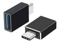 Переходник TYPE-C->OTG (USB 3.0) для подключения флешки к телефону отг