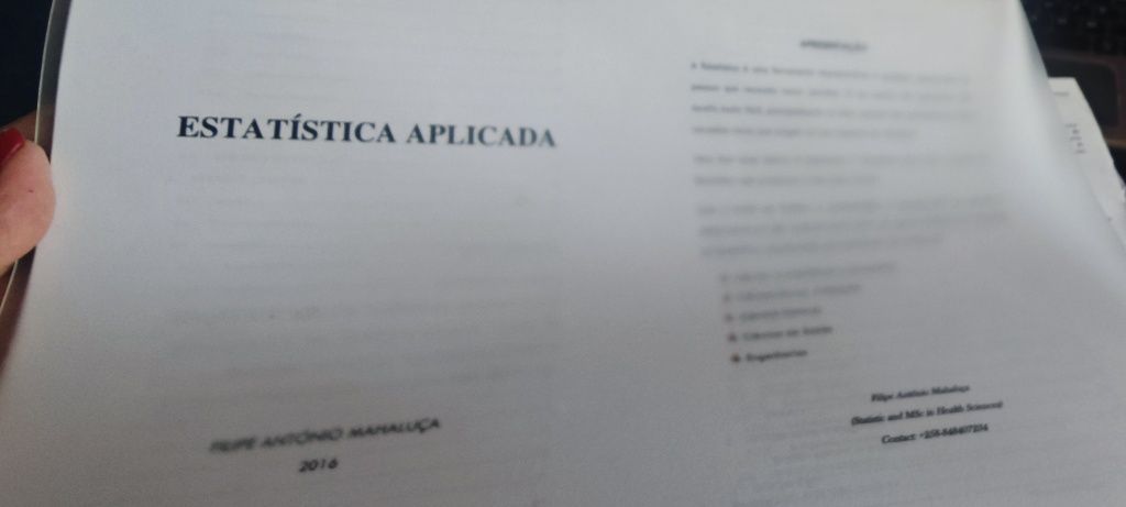 Compêndios diversos de estatística