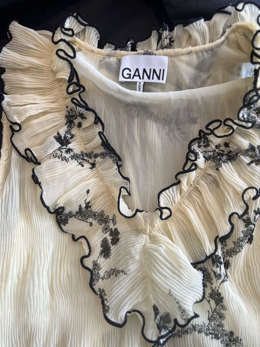 Ganni блуза топ в гарному стані