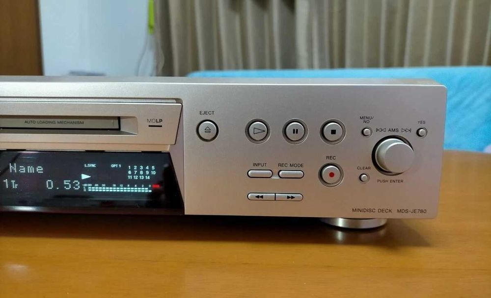 Sony MiniDisc MDS-JE780 netMD MDLP Mini Disc