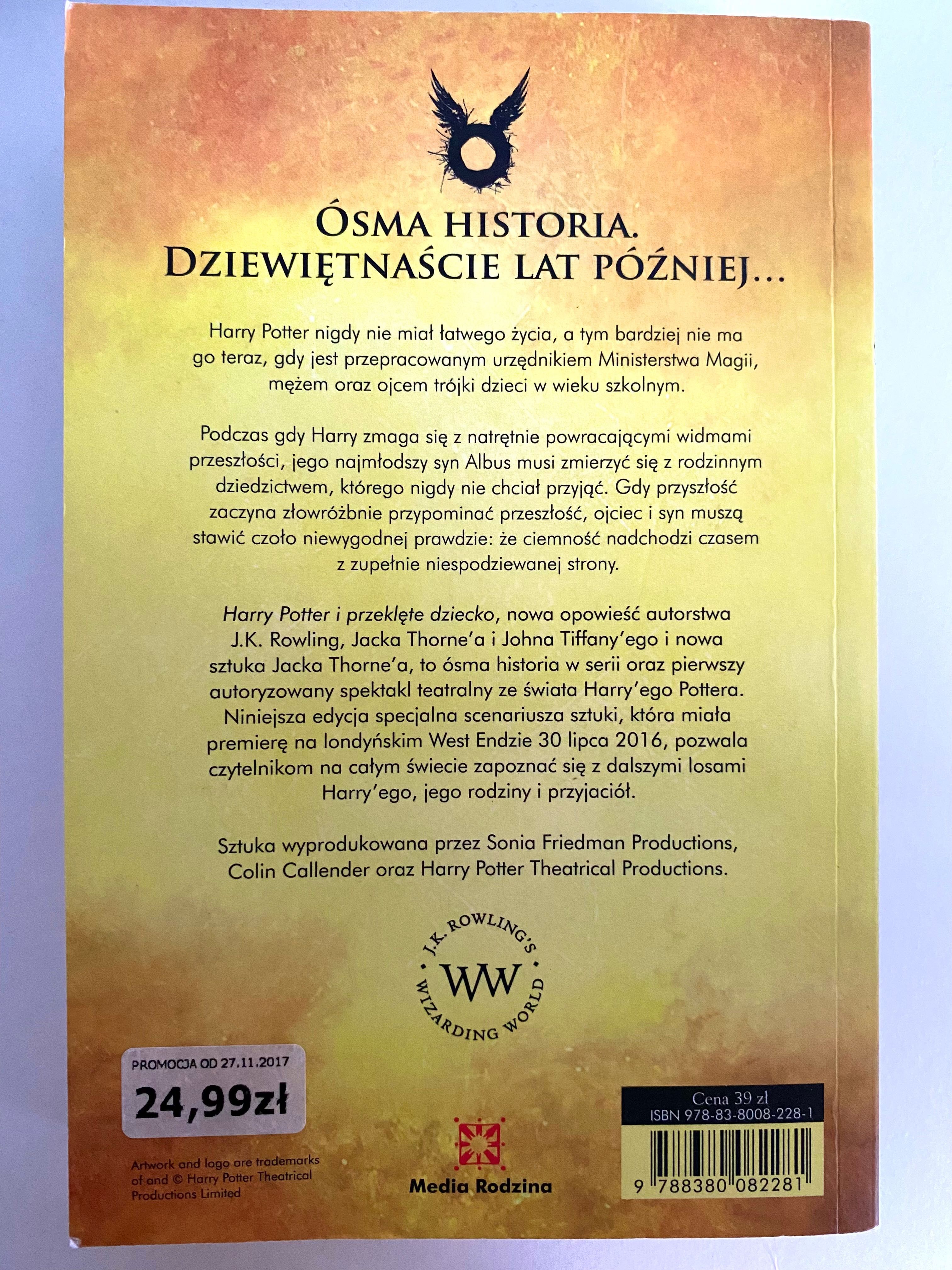 „Harry Potter i Przeklęte Dziecko” - J. K. Rowling, Jack Thorne…