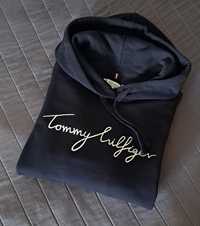 Tommy Hilfiger granatowa bluza z kapturem