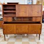 Aparador Highboard Nordico Vintage Mid-Century em Teka