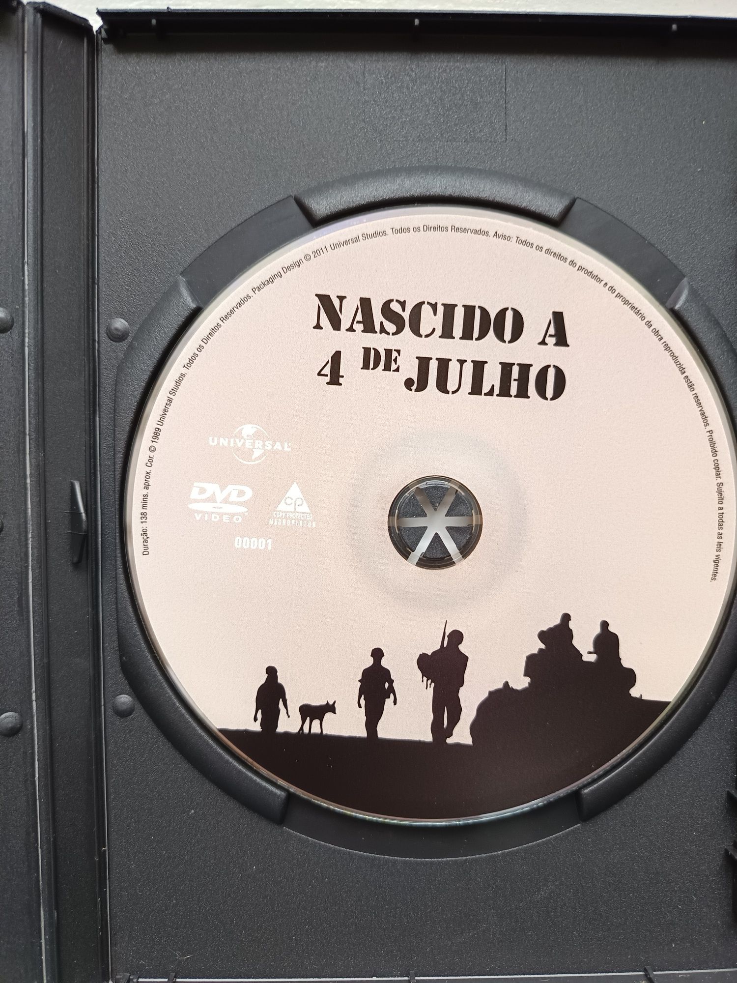 DVD nascido a 4 de julho