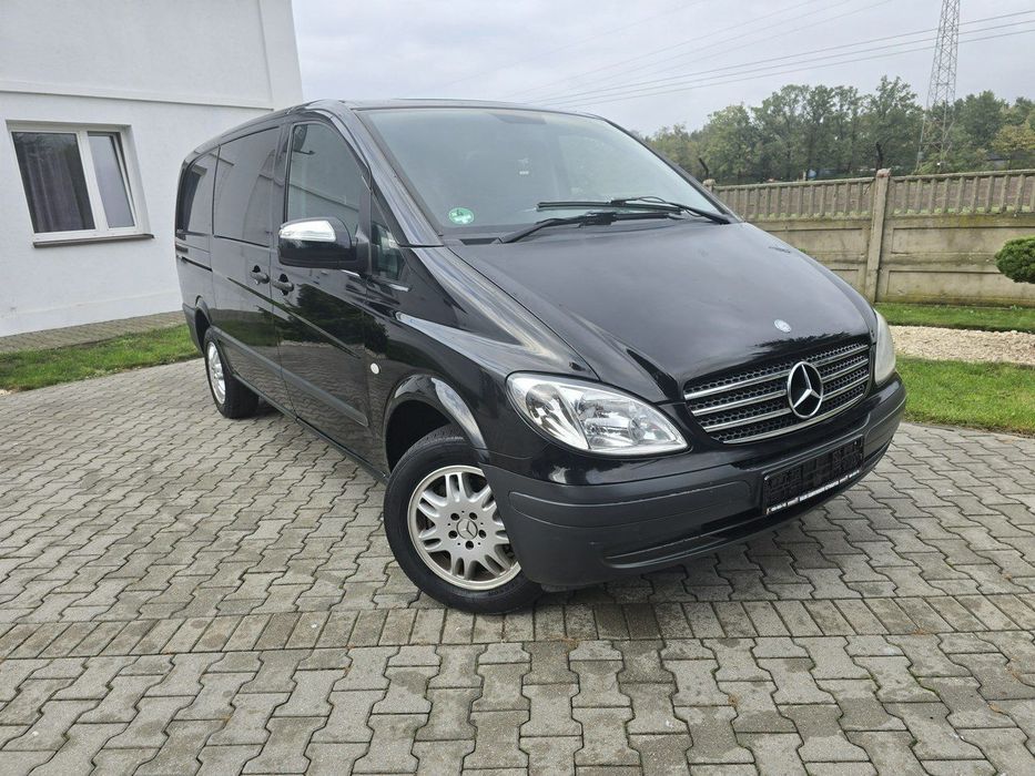 Mercedes-Benz Vito  2,2cdi 6 Osobowy. Klimatronic.LONG.Tempomat.Centralka,el.szyby.kredyt,