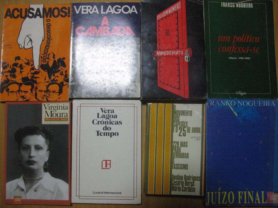 Livros Estado Novo/25 de Abril/Descolonização/Ultramar