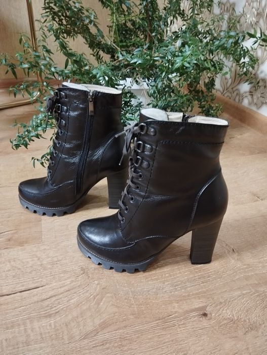 Ботінки зимові натуральна шкіра