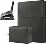Pokrowiec na tablet MACBOOK 15.3 ' szary z kosmetyczką HoYiXi